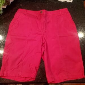 NWT Chico fushia Bermuda short size 1